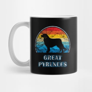 Great Pyrenees Vintage Design Dog Mug